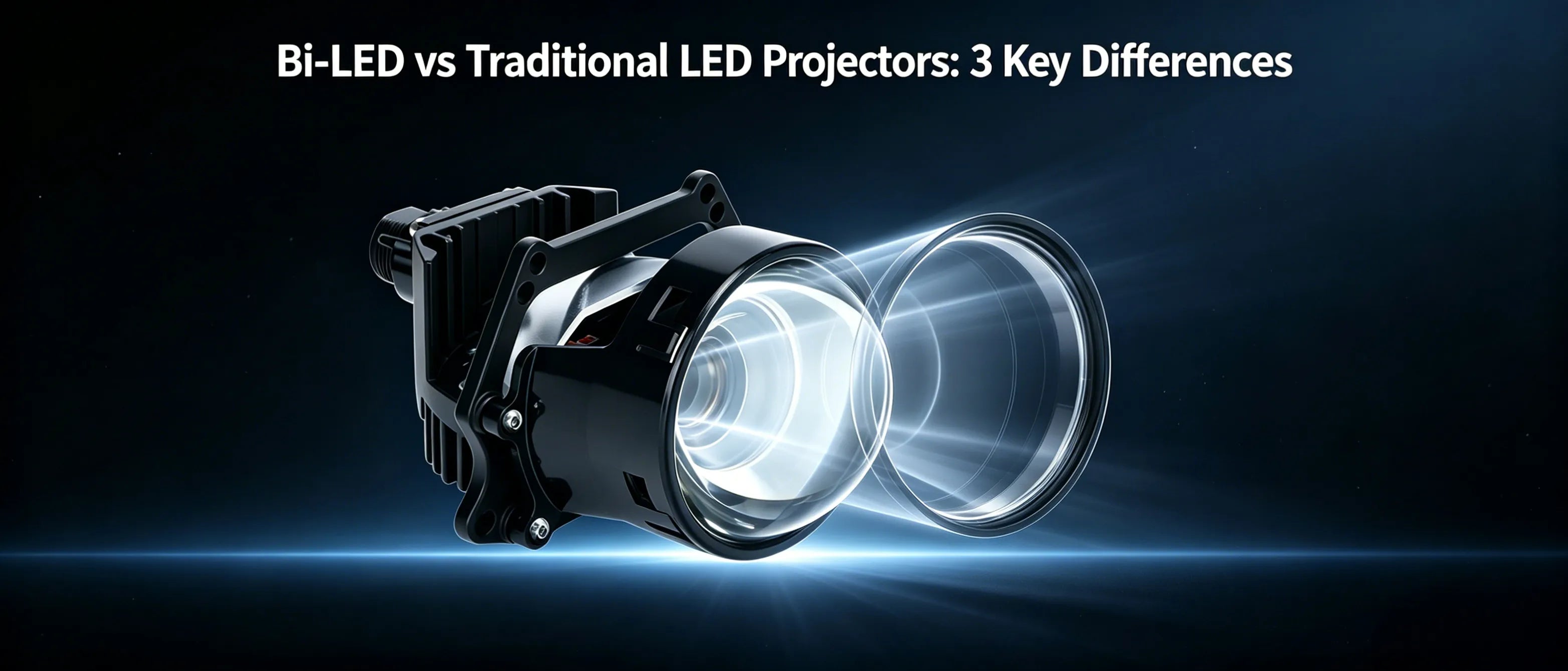 Bi-LED vs Traditional LED Projectors: 3 Key Differences