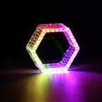 1.5Inch Hexagon RGB LED Halo DRL Shroud R23