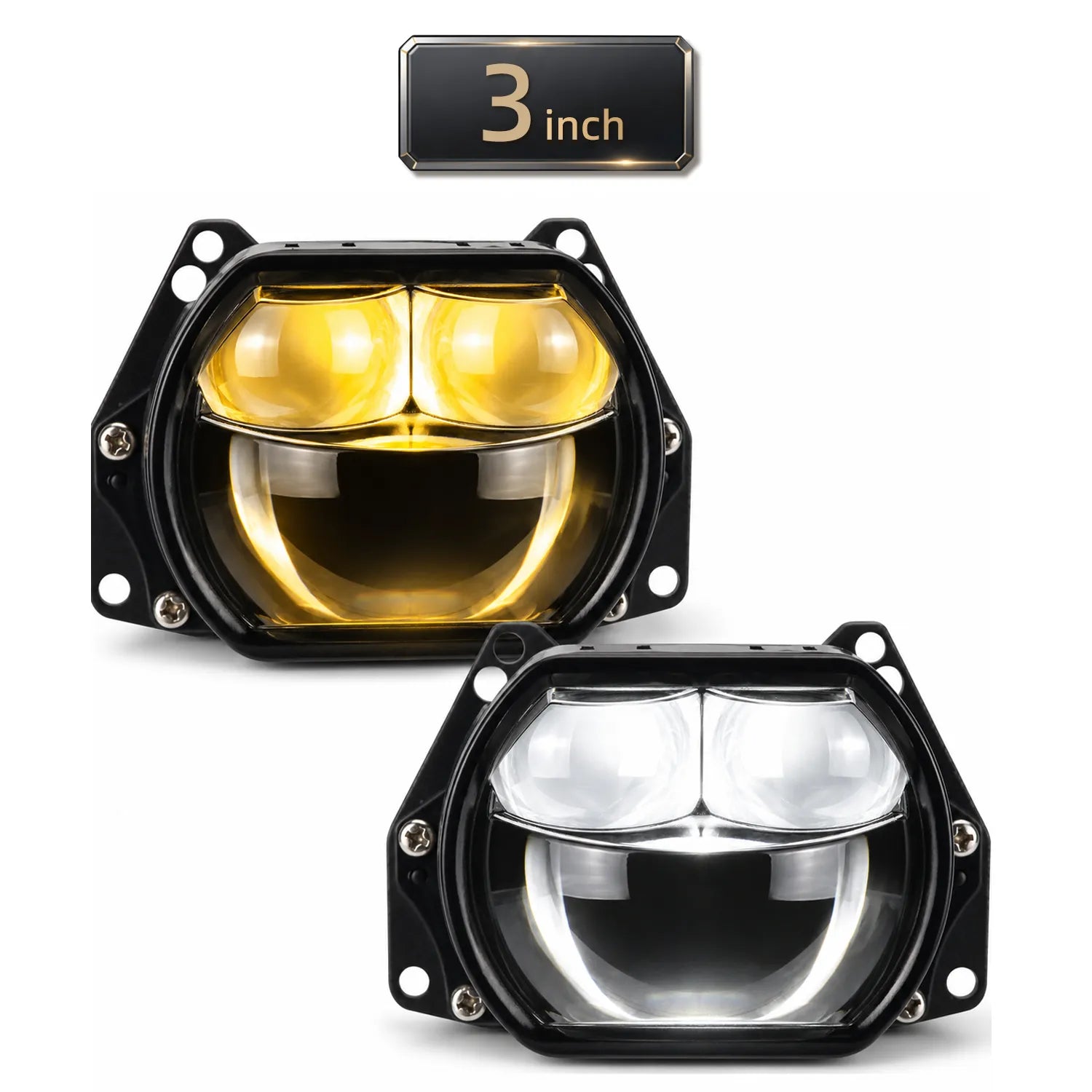 3 Inch Double Laser Bi-LED Lens Headlight  J102