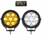 Waterproof Round 7‑LED Off‑Road Spot Light P51