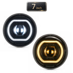 APP Control Angel Eye 7 Inch LED Headlight C316