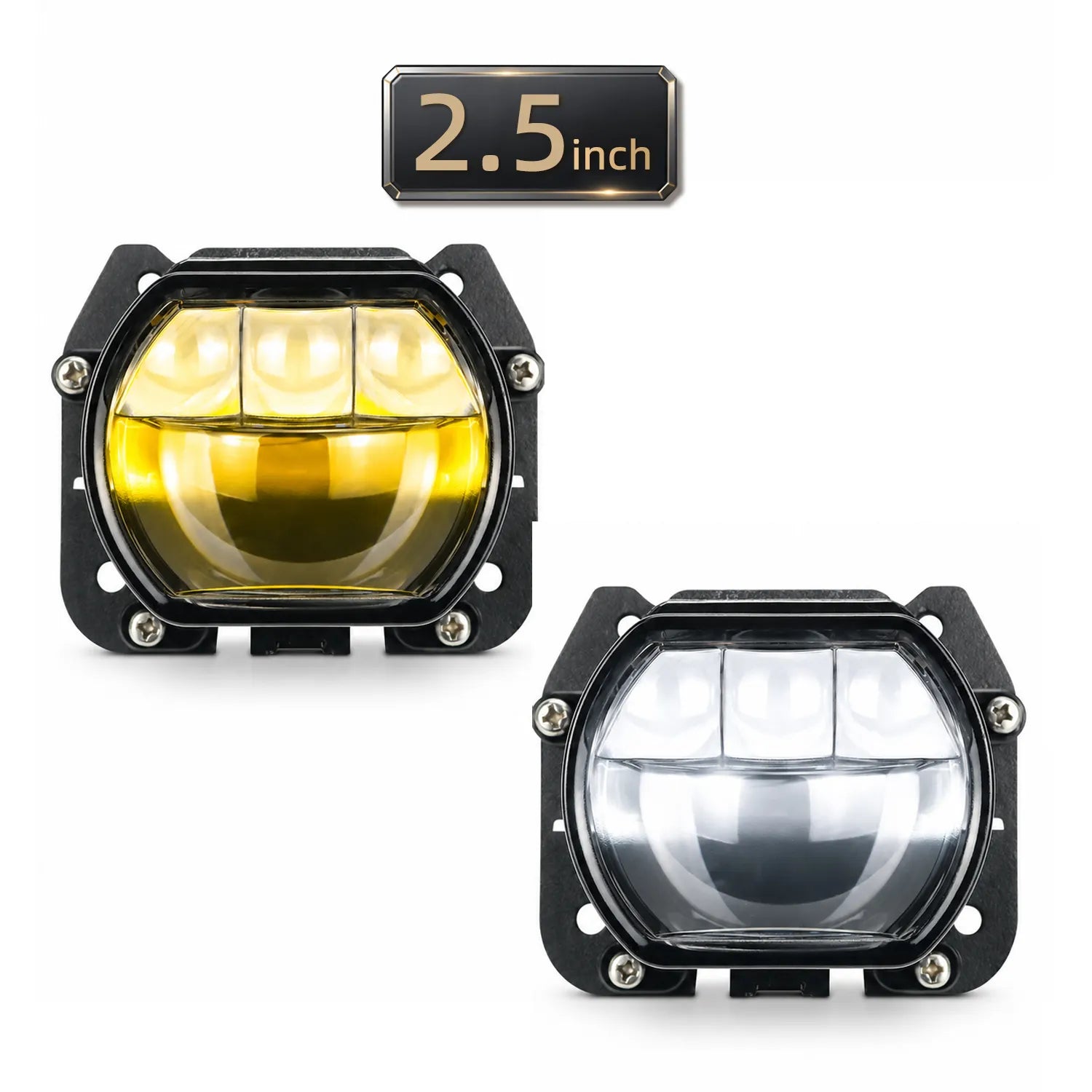 2.5 Inch Universal Triple Laser Bi-LED Headlight J106