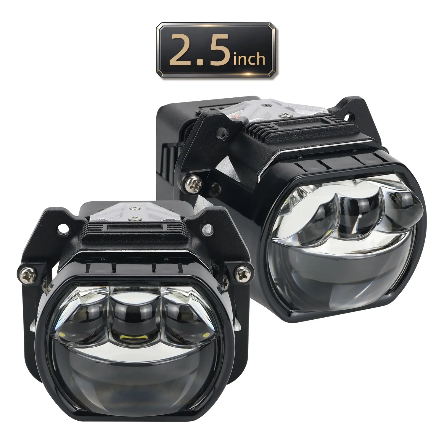 2.5 Inch Universal Triple Laser Bi-LED Headlight J106