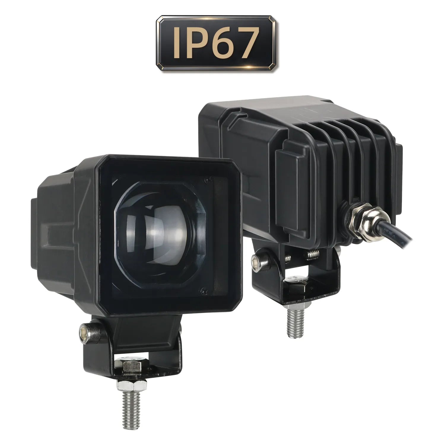 IP67 Waterproof Square LED Work Pod Spotlight A32