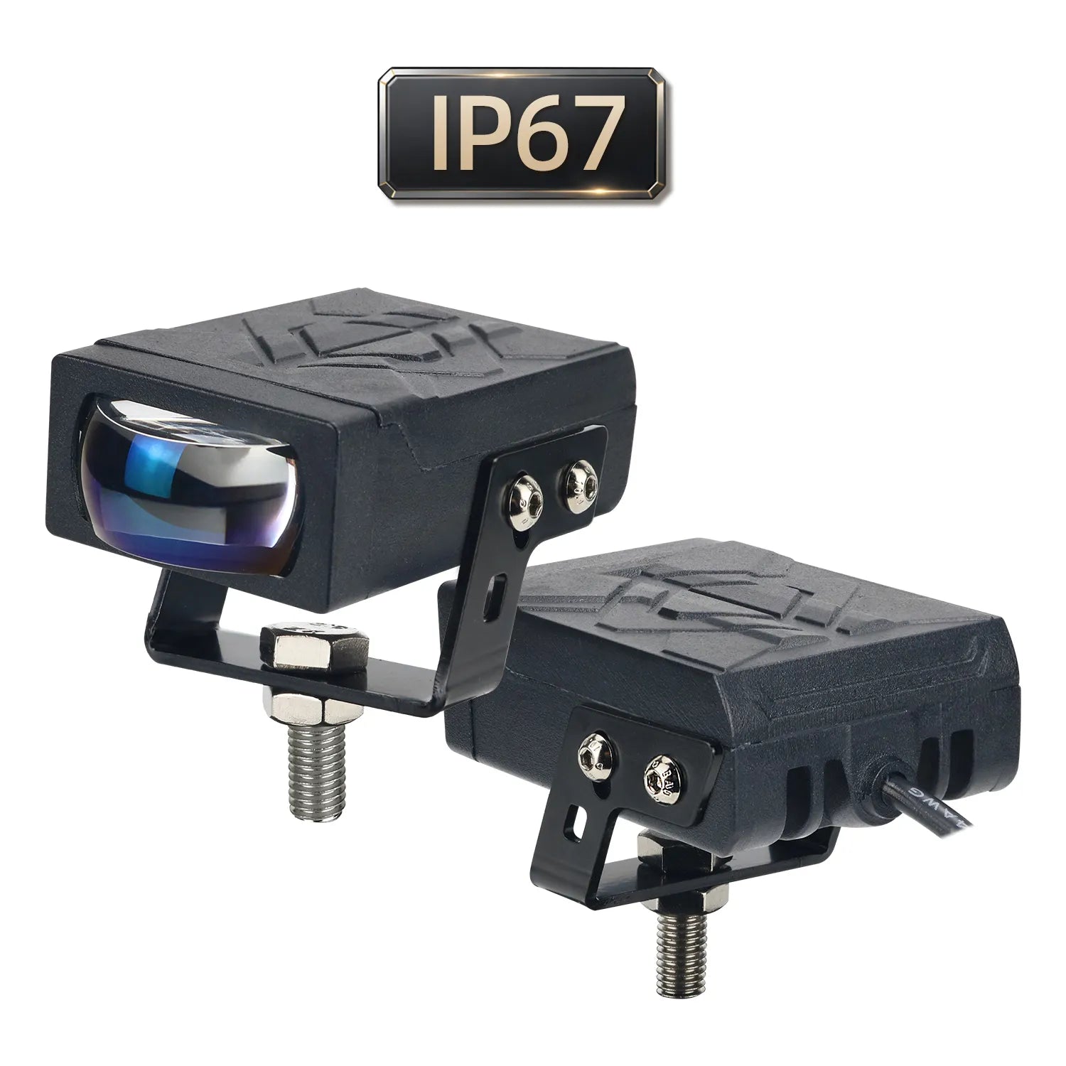 Slim Rectangular 2-Lens LED Driving Light S69