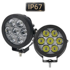 Waterproof Round 7‑LED Off‑Road Spot Light P51