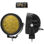 Waterproof Round 7‑LED Off‑Road Spot Light P51