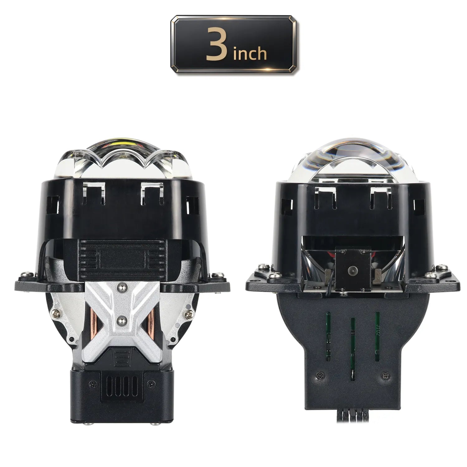 3 Inch Dual Color Triple Laser Headlight J103
