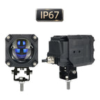 Square LED Motorcycle Spotlight P83