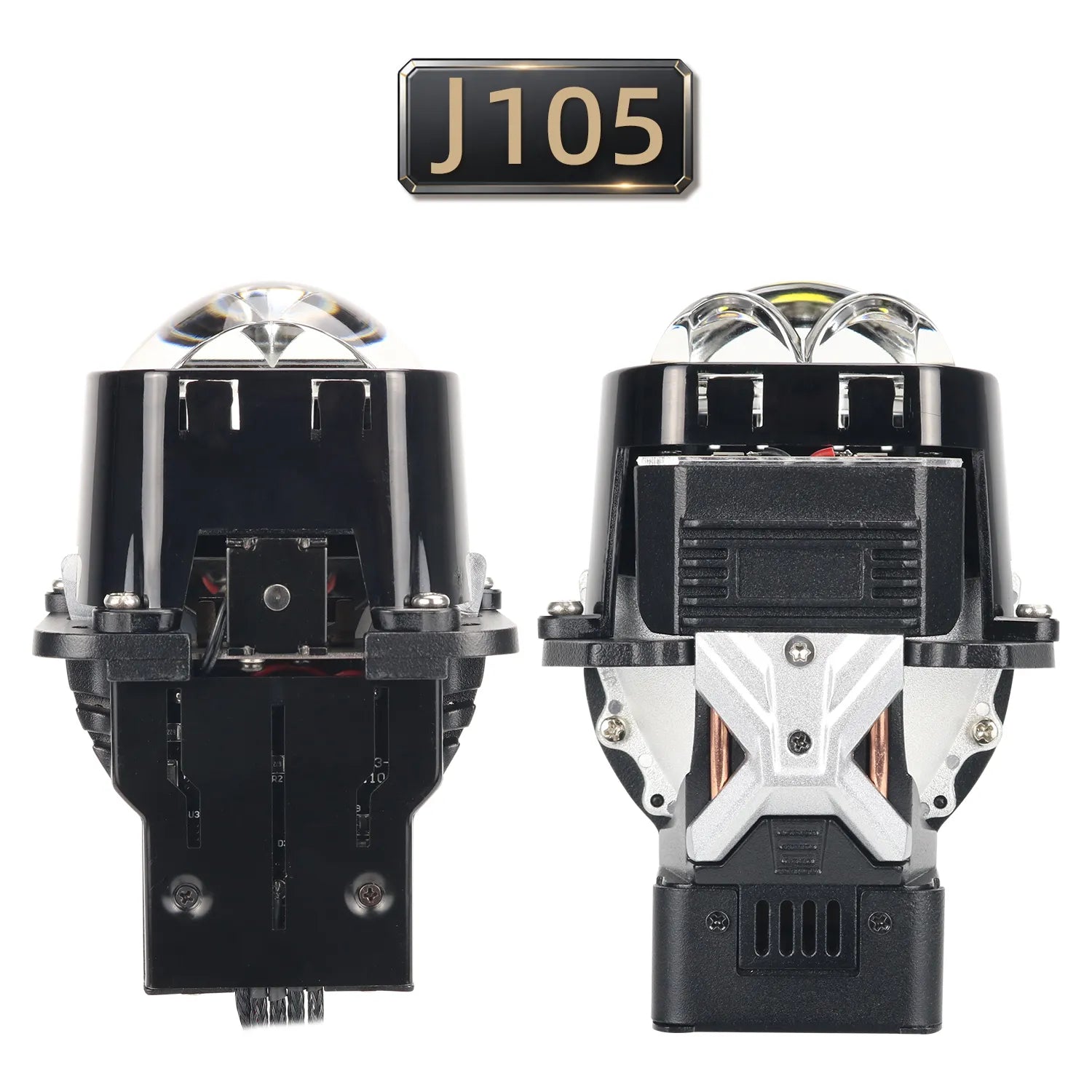 2.5 Inch Flat Cutoff Double Laser Bi-LED Lens J105