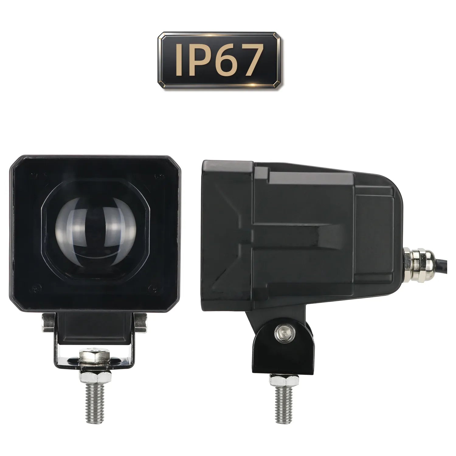 IP67 Waterproof Square LED Work Pod Spotlight A32