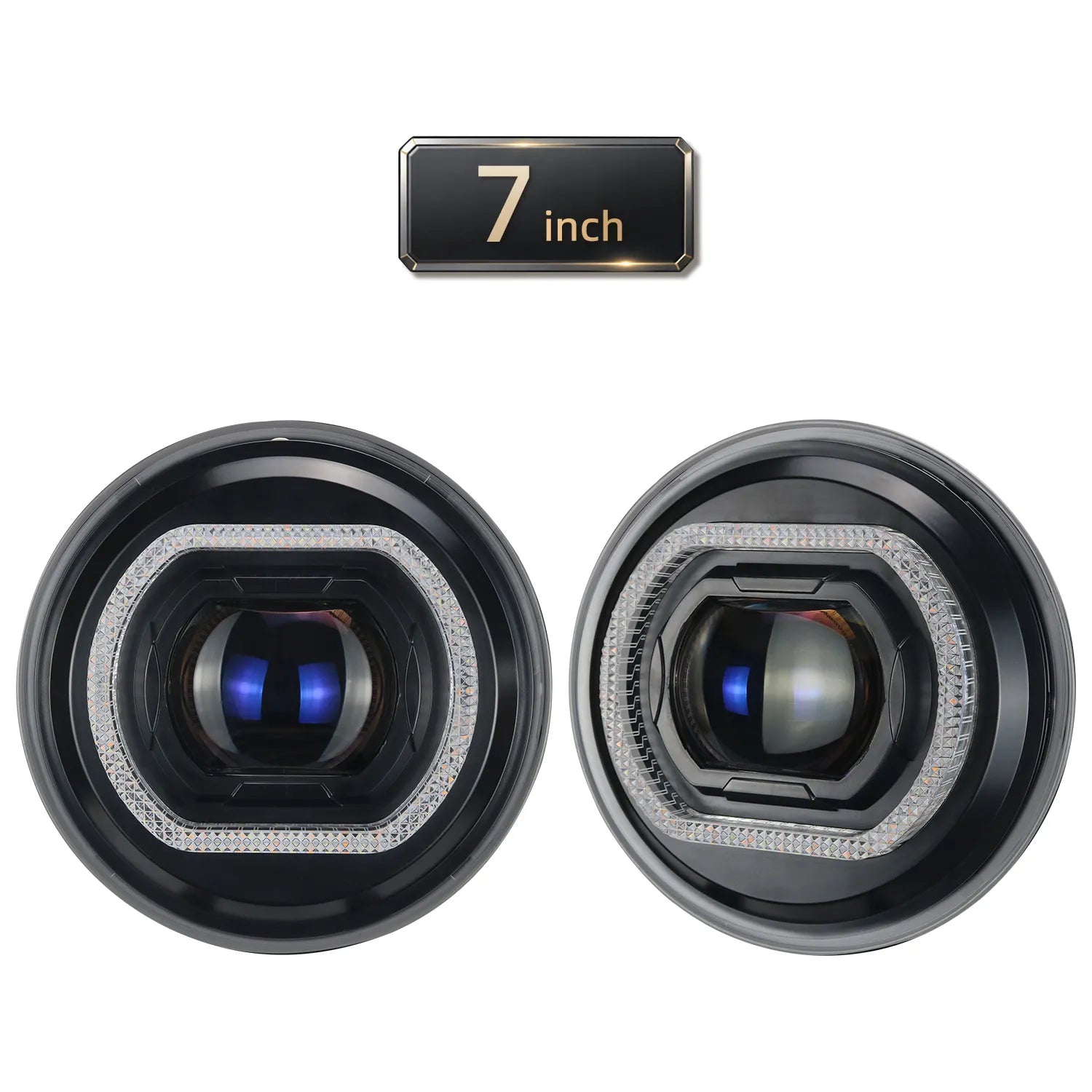 APP Control Angel Eye 7 Inch LED Headlight C316