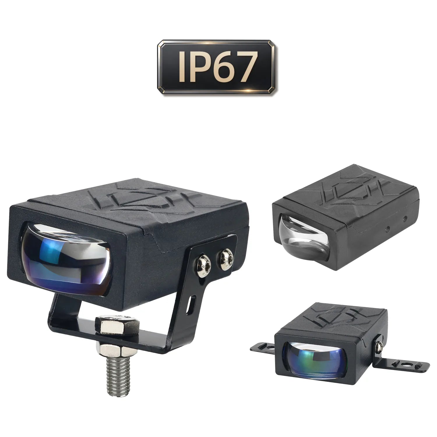 Slim Rectangular 2-Lens LED Driving Light S69