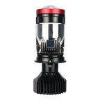 Red Mini Bi LED Projector Headlight H16