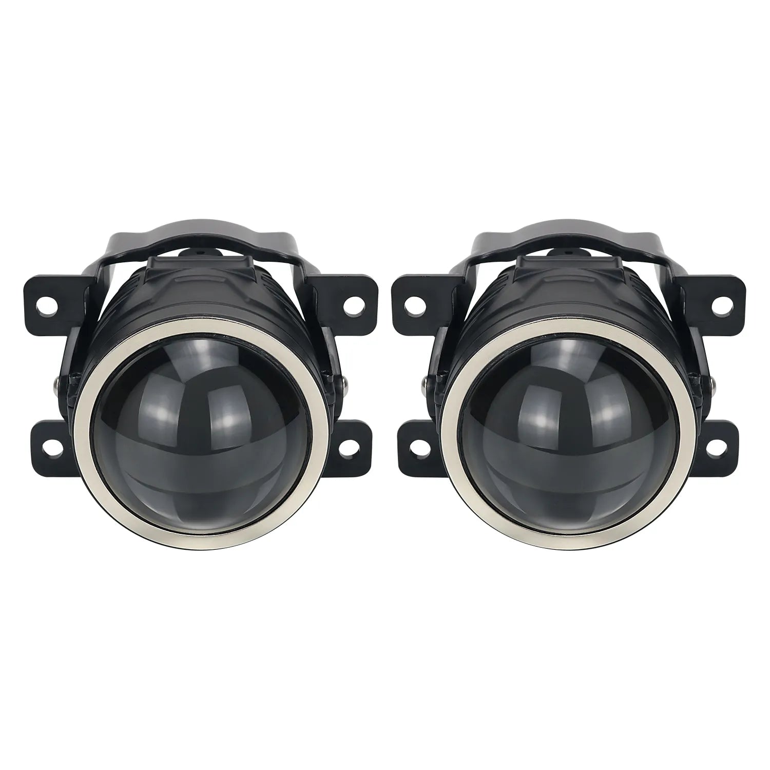 3 Inch Silver Bezel Round Projector Fog Light J100