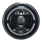 7 Inch Jeep Dual-color LED Round Headlight C256