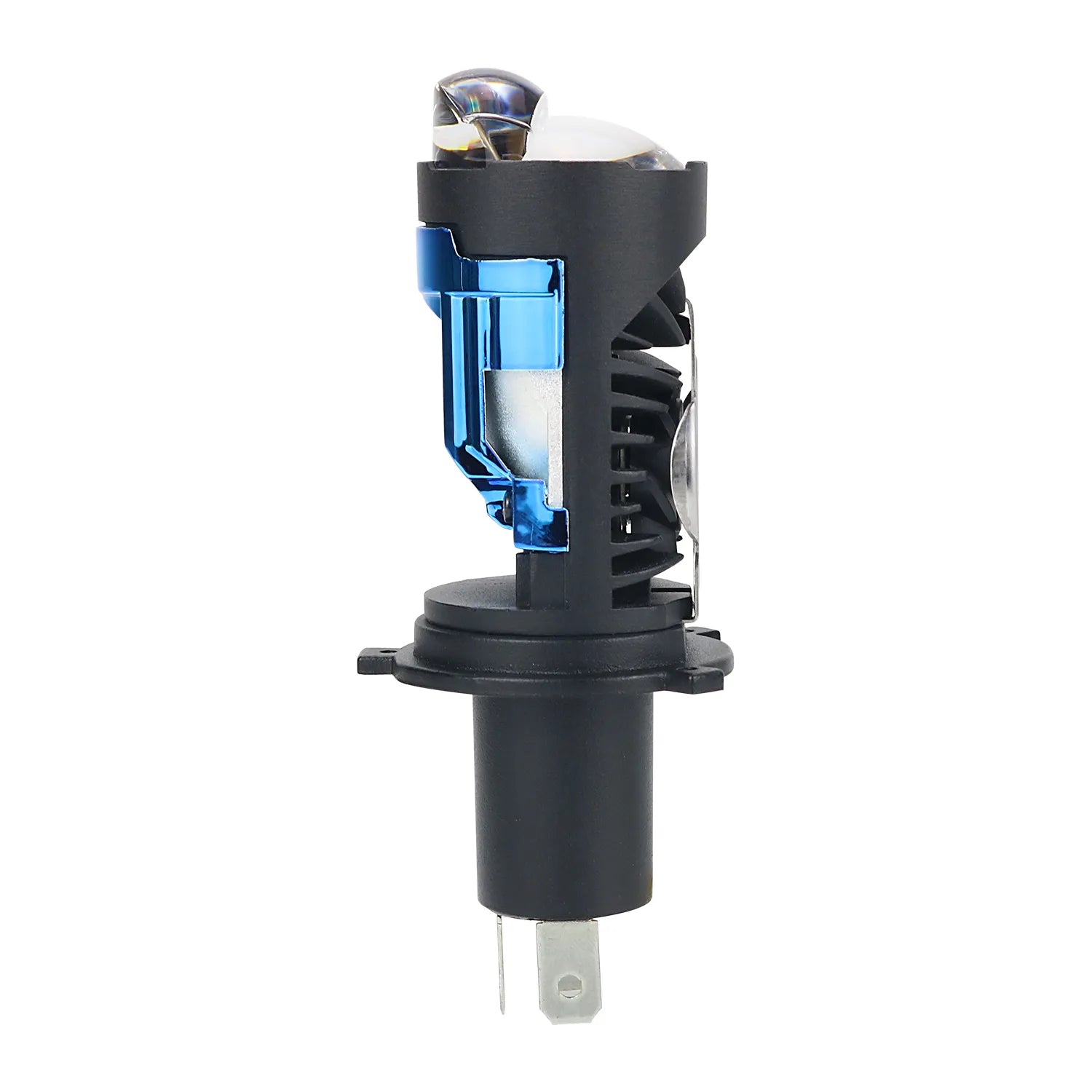 Blue Mini Bi LED Projector Headlight H22