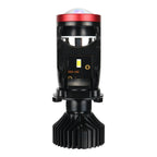 Red Mini Bi LED Projector Headlight H16