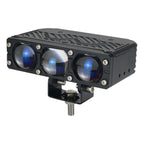 Triple-Lens Black LED Driving Light S103