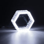 1.5Inch Hexagon RGB LED Halo DRL Shroud R23