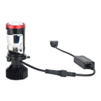 Red Mini Bi LED Projector Headlight H16