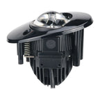 2 Inch Black Oval Dual Lens LED Fog Light J37-Laser