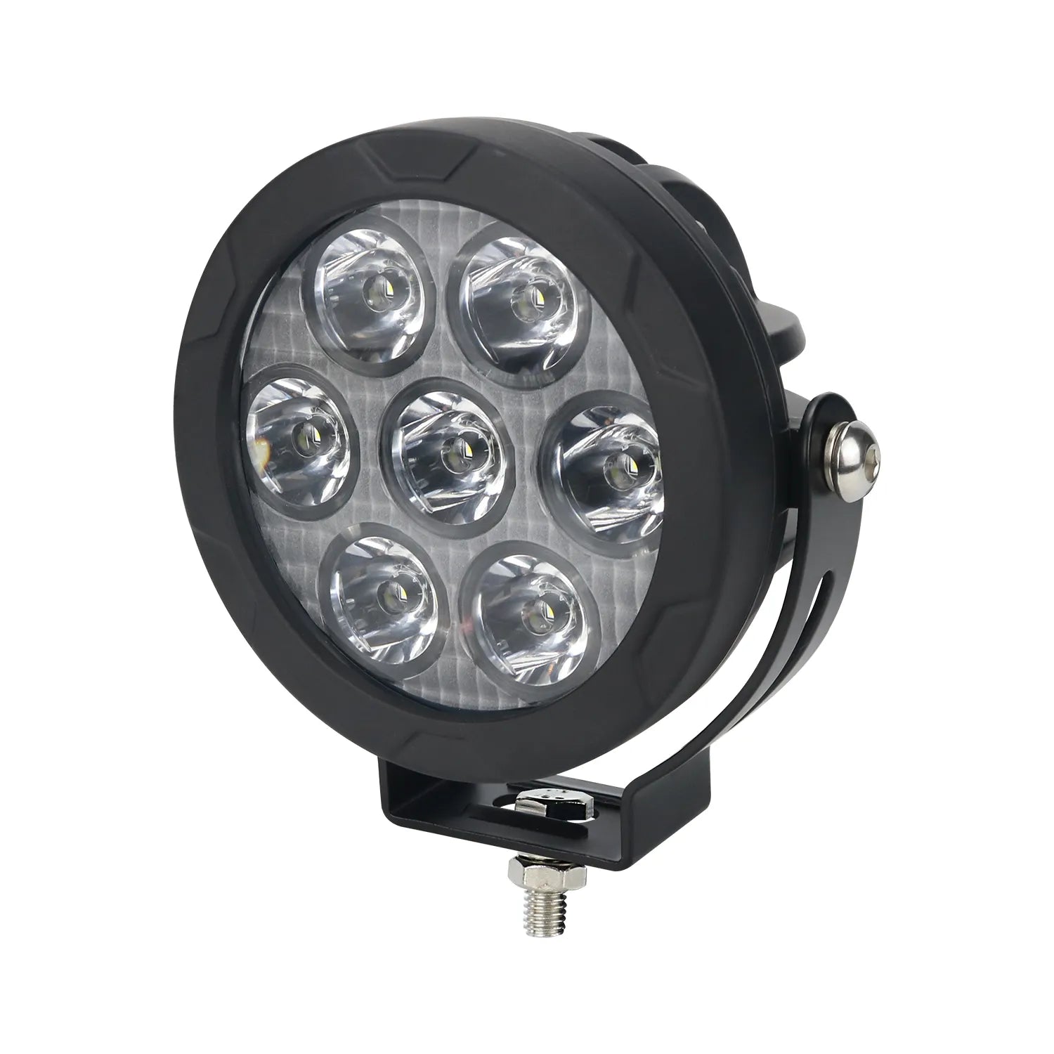Waterproof Round 7‑LED Off‑Road Spot Light P51